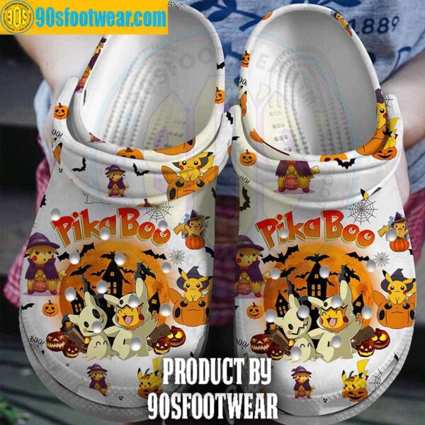 Pokemon Halloween Crocs Pikaboo Classic Clog