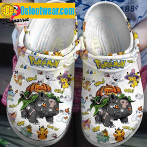 Pokemon Halloween Crocs Pokemon Witches Classic Clogs