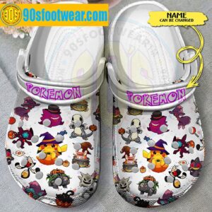 Pokemon Halloween Personalized Crocs Character Pokemon Classic Clogs