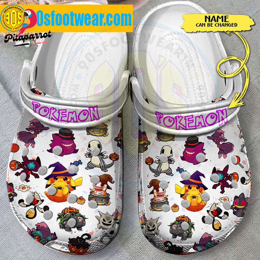Pokemon Halloween Personalized Crocs Character Pokemon Classic Clogs Pokemon Halloween Personalized Crocs Character Pokemon Classic Clogs