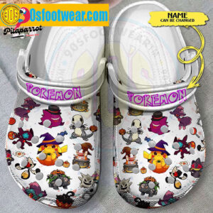 Pokemon Halloween Personalized Crocs Character Pokemon Classic Clogs