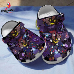 Pokemon HalloweenCrocs-Shoes Crocband Clog Comfortable Water Shoes