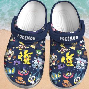 Pokemon Icon Anime Unisex Classic Clogs For Fans Unisex Gifts 2025