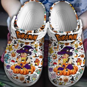 Pokemon Movie Crocs Crocband Clogs Shoes Comfortable For Men Women