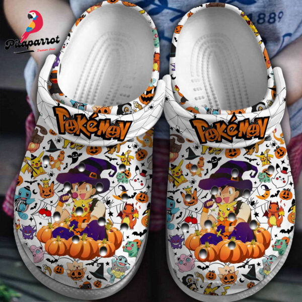 Pokemon Movie Crocs Crocband Clogs Shoes Comfortable For Men Women