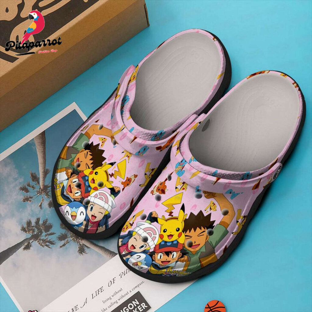 Pokemon With Friends Unisex Classic Clogs For Fans Unisex Gifts 2025 Pokemon With Friends Unisex Classic Clogs For Fans Unisex Gifts 2025