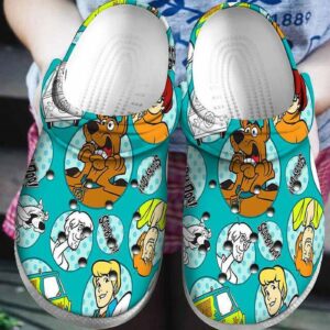 Scared Face Scooby-doo Unisex Classic Clogs For Fans Unisex Gifts 2024