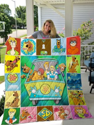 Scooby-Doo 1 Quilt Blanket  Gift