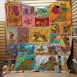 Scooby-Doo 3 Quilt Blanket  Gift