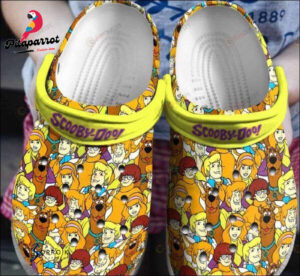 Scooby Doo Comfortable Classic PatternClogs-Shoes Classic Clogs Shoes In Yellow