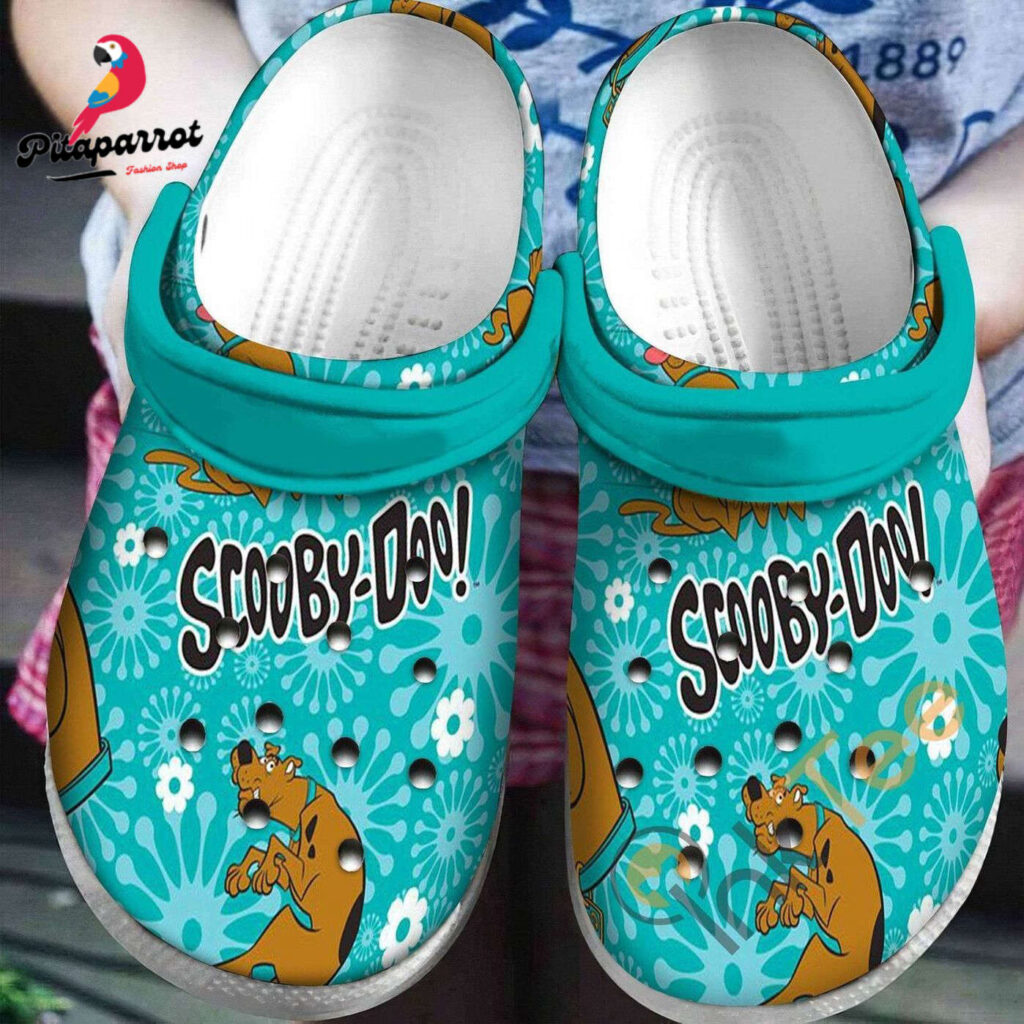 Scooby Doo Flower Unisex Classic Clogs For Fans Unisex Gifts 2024 Scooby Doo Flower Unisex Classic Clogs For Fans Unisex Gifts 2024