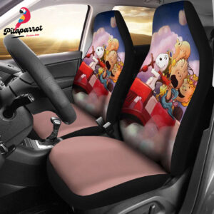 Snoopy Cloud Dream Car Seat Cover - Cute & Comfy Protection for Your Vehicle