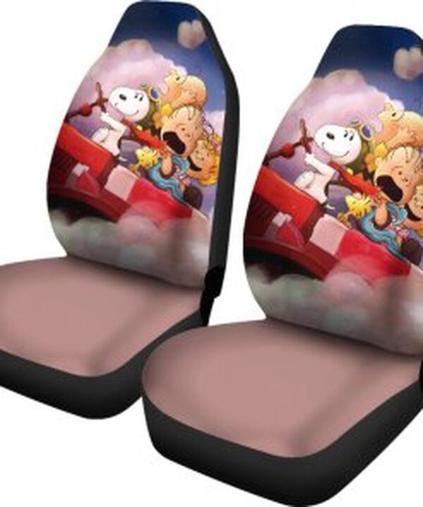 Snoopy Cloud Dream Car Seat Cover – Cute & Comfy Protection for Your Vehicle