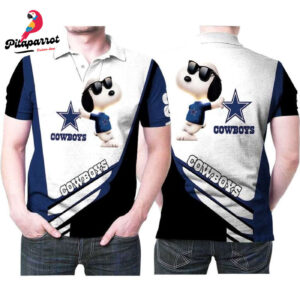 Snoopy Dallas Cowboys Custom Polo Shirts - NFL Sleeve Print for Fans