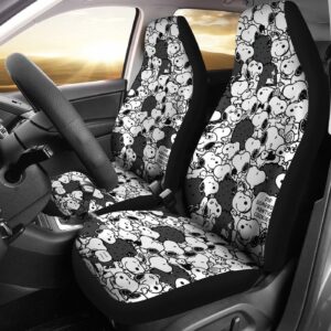 Snoopy Dog Cartoon Car Seat Cover – Fun and Functional Pet Protector