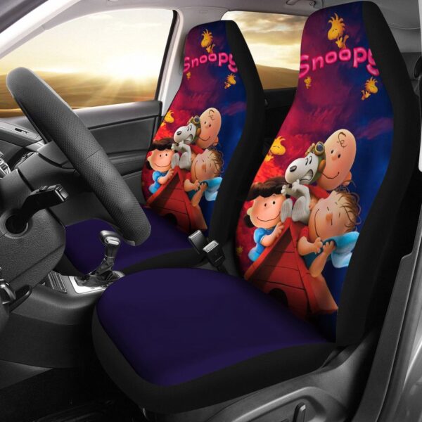 Premium Snoopy Seat Cover – Protect and Personalize Your Car Seats!