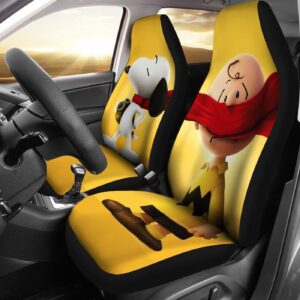 Snoopy Zoom 3D Car Seat Cover – Stylish and Protective Accessory for Your Vehicle