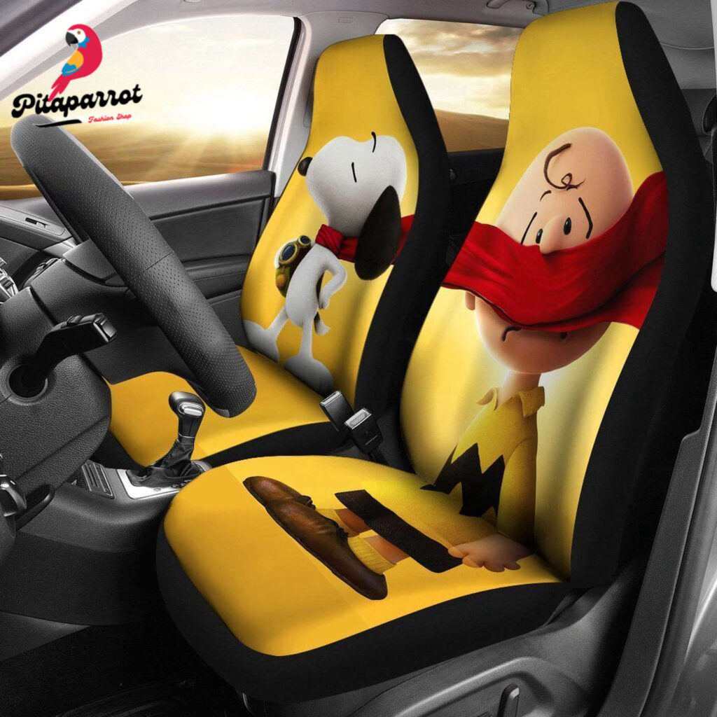 Snoopy Zoom 3D Car Seat Cover – Stylish and Protective Accessory for Your Vehicle Snoopy Zoom 3D Car Seat Cover – Stylish and Protective Accessory for Your Vehicle