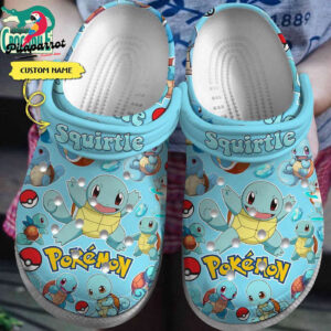 So Cute Turtle Pokemon Custom Name Clogs