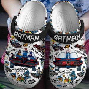 Durable Batman DC Comics Unisex Clogs for Kids & Adults – Soft & Stylish Footwear