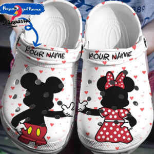 Step into Personalized Disney Magic Mickey MinnieClogs-Shoes 3D Clog Shoes