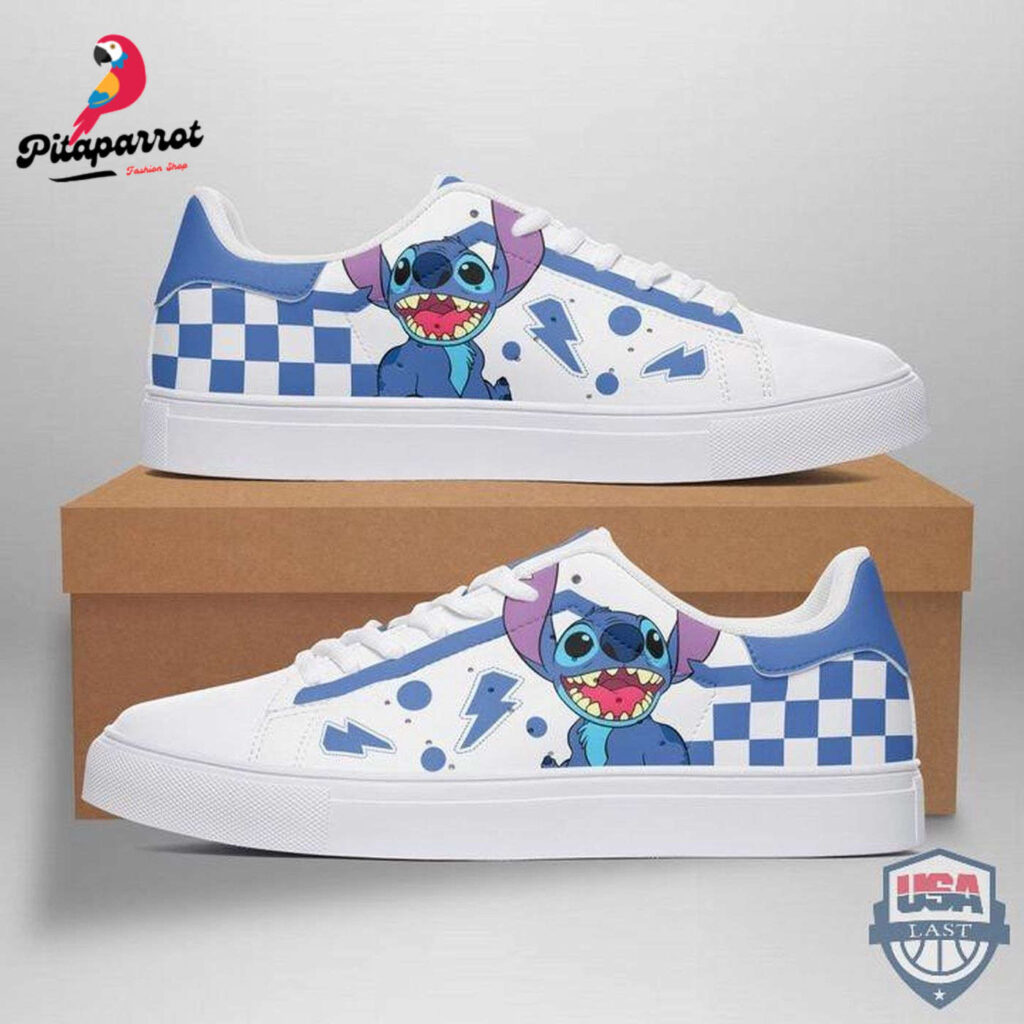Stitch And Lilo Ohana Caro Cartoon 3k133 Gifts Lover Low Top Leather Skate Shoes, Tennis Shoes, Fashion Sneakers Stitch And Lilo Ohana Caro Cartoon 3k133 Gifts Lover Low Top Leather Skate Shoes, Tennis Shoes, Fashion Sneakers