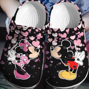 Stylishly Disney Mickey MinnieClogs-Shoes 3D Clog Shoes Perfect for Disney Enthusiasts