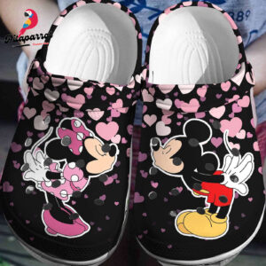 Stylishly Disney Mickey MinnieClogs-Shoes-Slippers 3D Clog Shoes Perfect for Disney Enthusiasts
