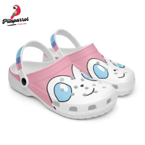 Sylveon Pokemon'' Custom Clogs Shoes