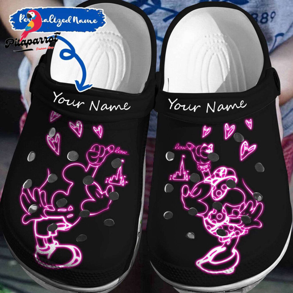 Tailor Made Disney Fun Personalized Mickey MinnieClogs-Shoes 3D Clog Shoes Tailor Made Disney Fun Personalized Mickey MinnieClogs-Shoes 3D Clog Shoes