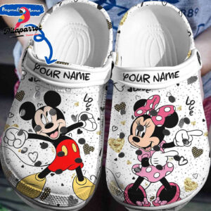 Tailored Disney Style Personalized Mickey MinnieClogs-Shoes 3D Clog Shoes