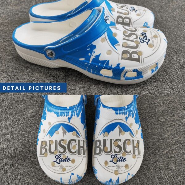 Typhlosion Fire Type Pokemon CuteCrocs-Shoes Classic Clogs Shoes In Blue Beige