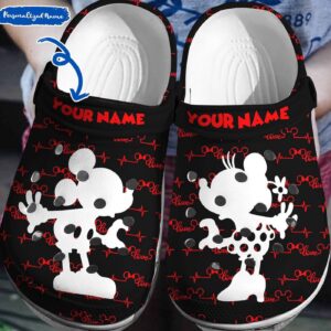 Unique Disney Vibes Personalized Mickey MinnieClogs-Shoes 3D Clog Shoes