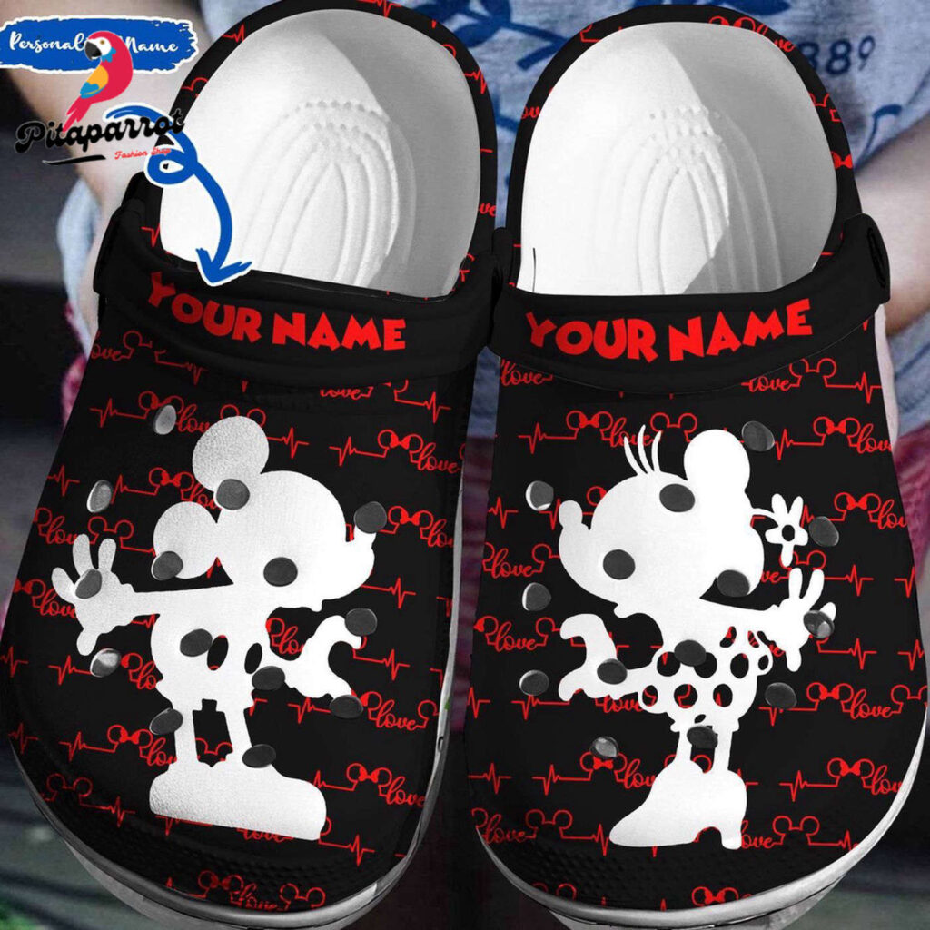 Unique Disney Vibes Personalized Mickey MinnieClogs-Shoes 3D Clog Shoes Unique Disney Vibes Personalized Mickey MinnieClogs-Shoes 3D Clog Shoes