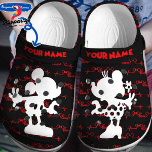 Unique Disney Vibes Personalized Mickey MinnieClogs-Shoes 3D Clog Shoes