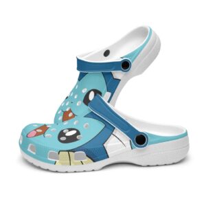 Vaporeon Pokemon'' Custom Clogs Shoes 3