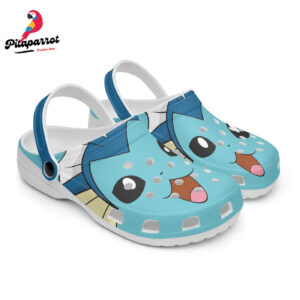 Vaporeon Pokemon'' Custom Clogs Shoes