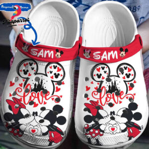 Walk in Personalized Disney Style Mickey MinnieClogs-Shoes 3D Clog Shoes