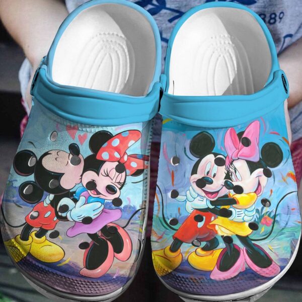 Walking with Mickey and Minnie 3D Clog Shoes byClogs-Shoes Fun and Comfort Combined