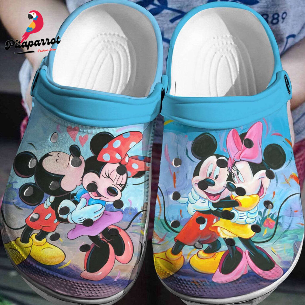 Walking with Mickey and Minnie 3D Clog Shoes byClogs-Shoes Fun and Comfort Combined Walking with Mickey and Minnie 3D Clog Shoes byClogs-Shoes Fun and Comfort Combined