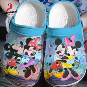 Walking with Mickey and Minnie 3D Clog Shoes byClogs-Shoes Fun and Comfort Combined