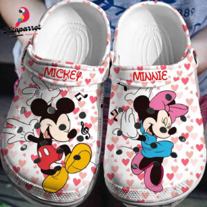 Whimsical Wonderland Mickey MinnieClogs-Shoes 3D Clog Shoes Embrace the Disney Magic