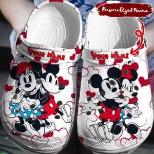 Your Disney Signature Style Personalized Mickey MinnieClogs-Shoes 3D Clog Shoes