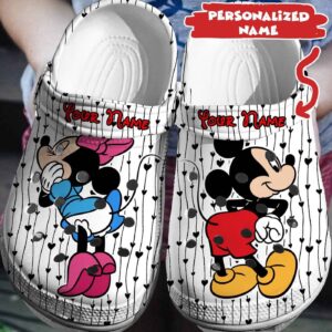 Your NameYour Disney Adventure Personalized Mickey MinnieClogs-Shoes 3D Clog Shoes