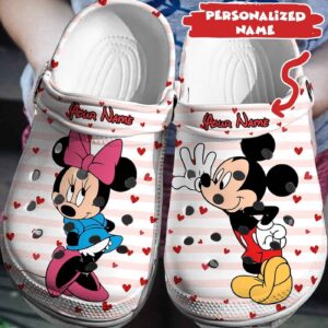 Your NameYour Disney Magic Personalized Mickey MinnieClogs-Shoes 3D Clog Shoes