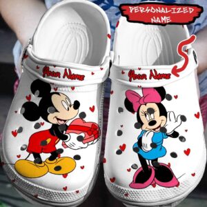 Your Signature Disney Style Personalized Mickey MinnieClogs-Shoes 3D Clog Shoes